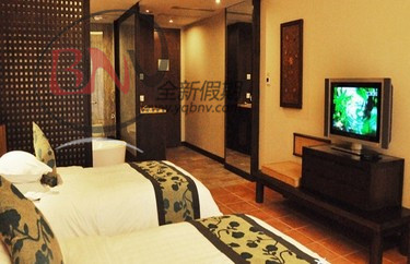 广州增城金叶子温泉度假酒店高级客房图片2