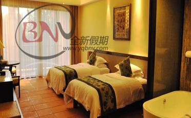广州增城金叶子温泉度假酒店高级客房图片3